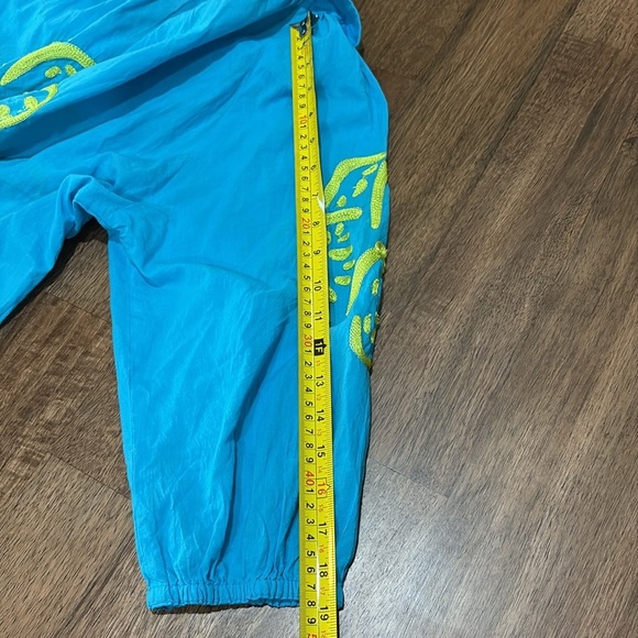 Gretchen Scott Twombly Floral Embroidered Top Size XLarge blue green - Picture 7 of 9